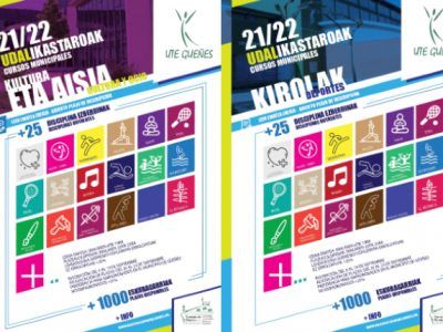 Cursos municipales temporada 21-22